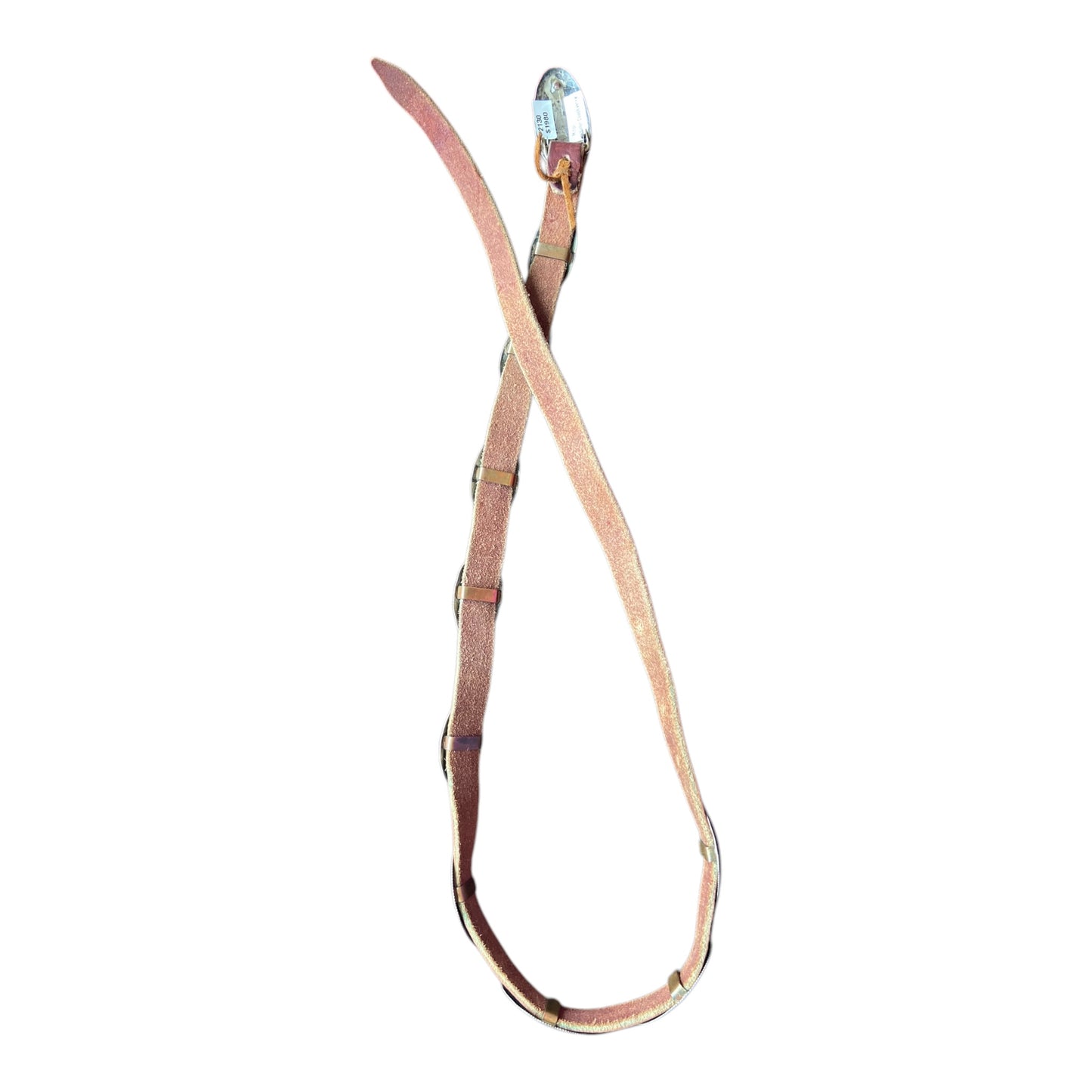 Vintage Hopi Concho Belt Victor Coochwytewa, Award Winner