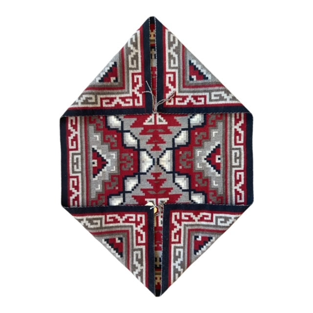 Clara Toney Tapestry Ganado Navajo Weaving - 29"x41"