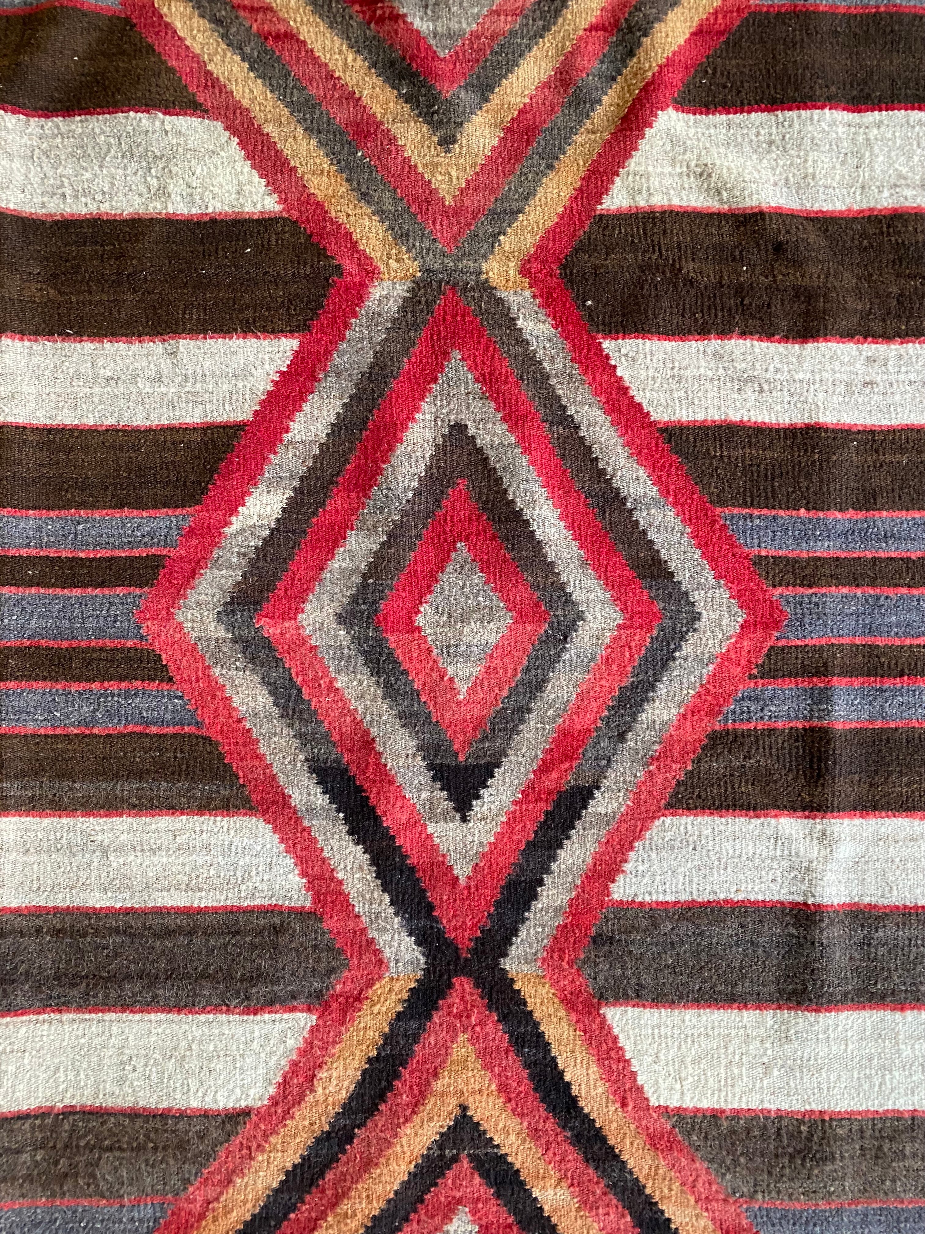 antique navajo chiefs blanket for sale, navajo weaving for sale telluride gallery