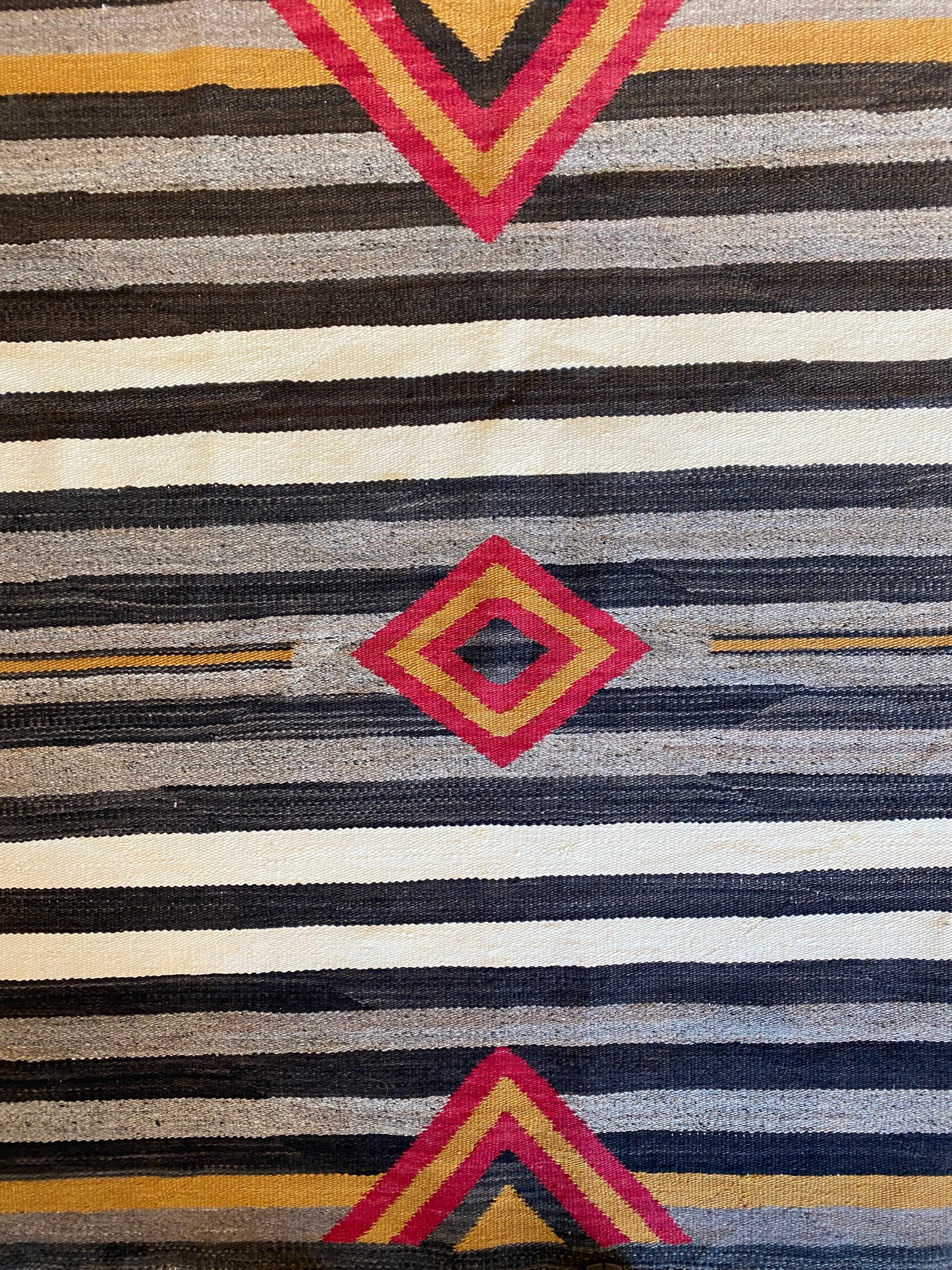 antique navajo chiefs blanket for sale, navajo weaving for sale telluride gallery