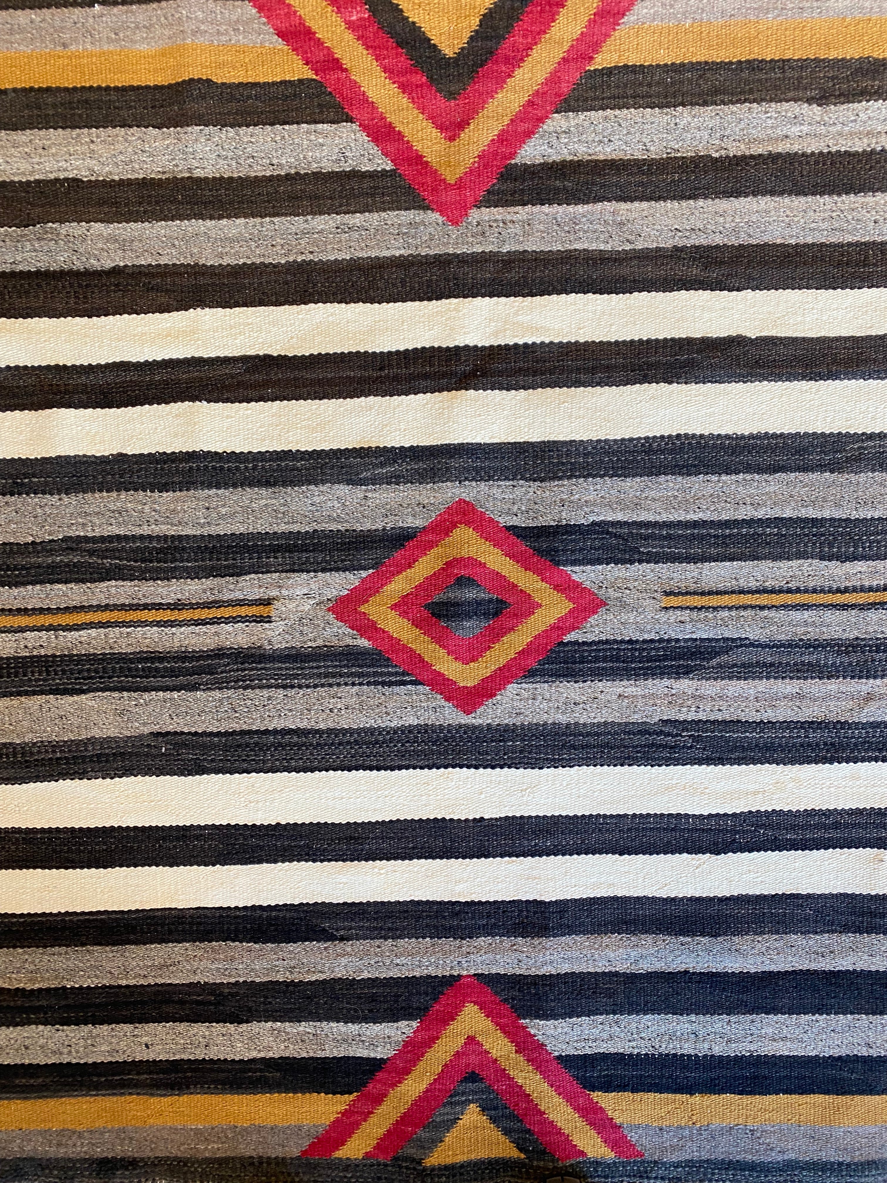 antique navajo chiefs blanket for sale, navajo weaving for sale telluride gallery