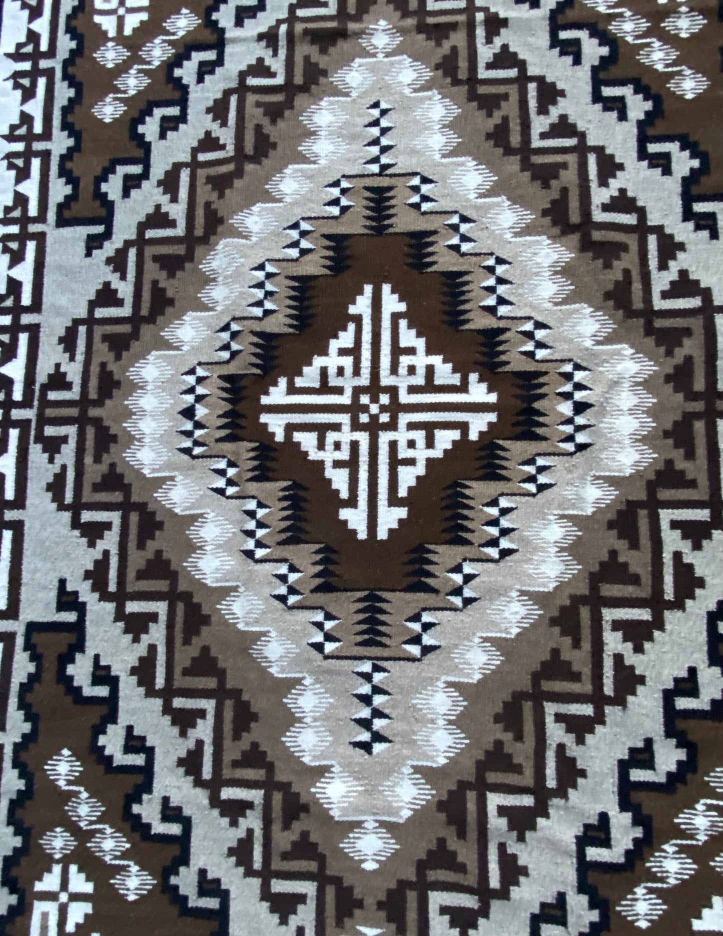 Betty Charley Navajo, Two Grey Hills Navajo weaving, navajo rug for sale, telluride furnishings, telluride gallery