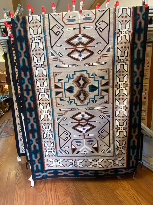 Authentic Navajo, Teec Nos Pos Navajo weaving, navajo rug for sale, telluride furnishings, telluride gallery