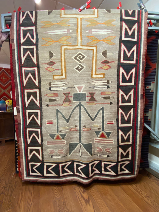 Vintage Teec Nos Pos - 62" x 138"