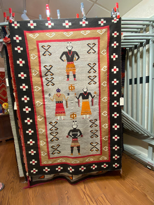 Vintage Yei-Be-Chai - 49" x 76"