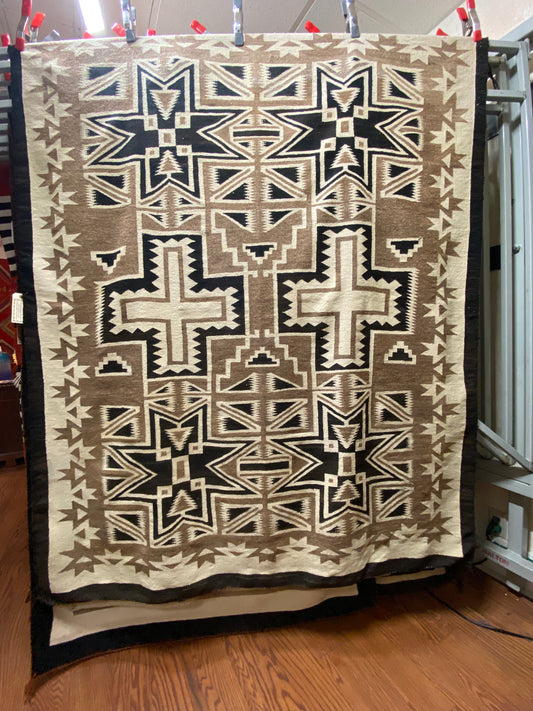 Vintage Two Grey Hills/Toadlena - 61" x 76"