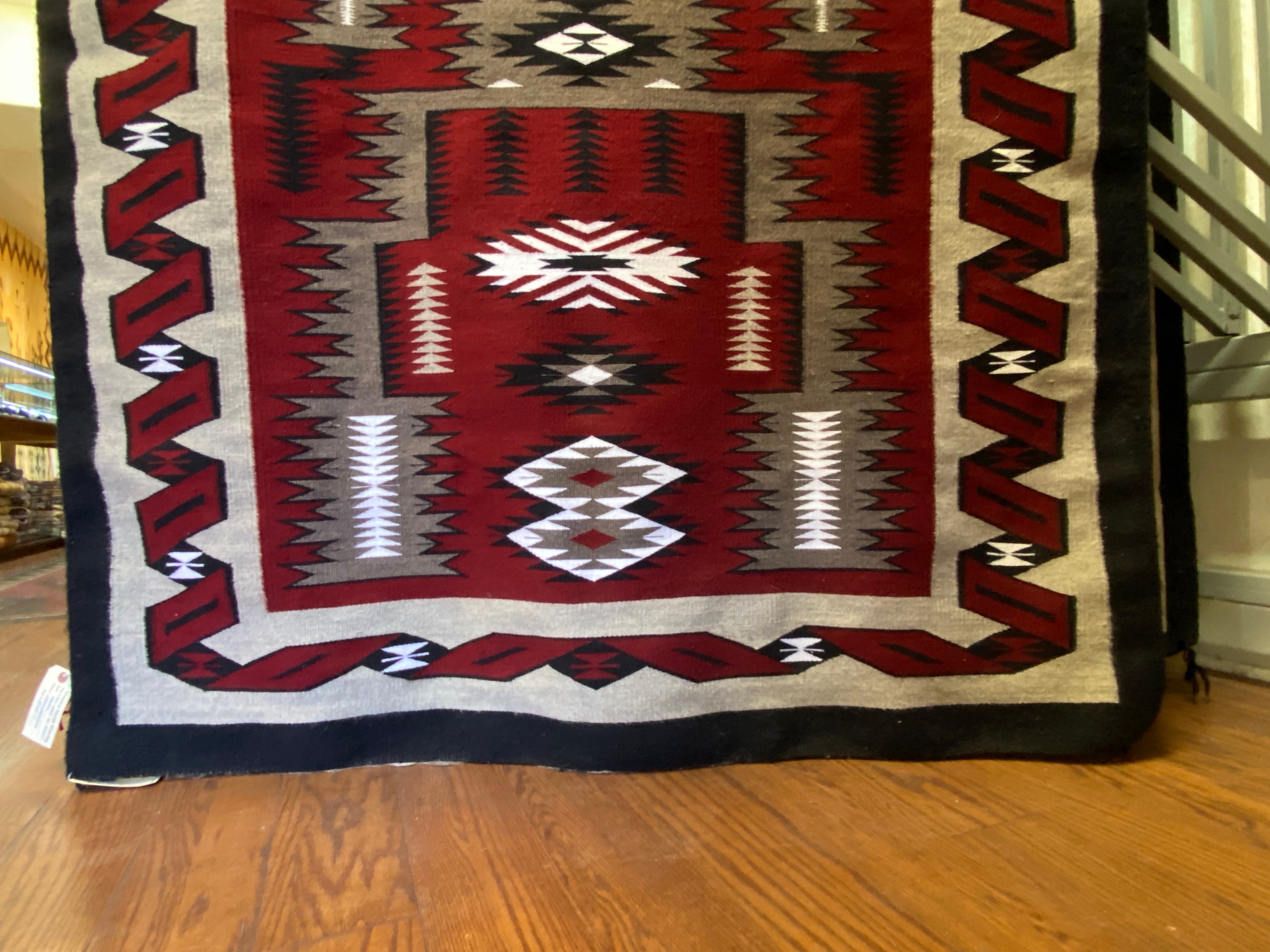 Thelma James Storm Pattern - 55" x 78"