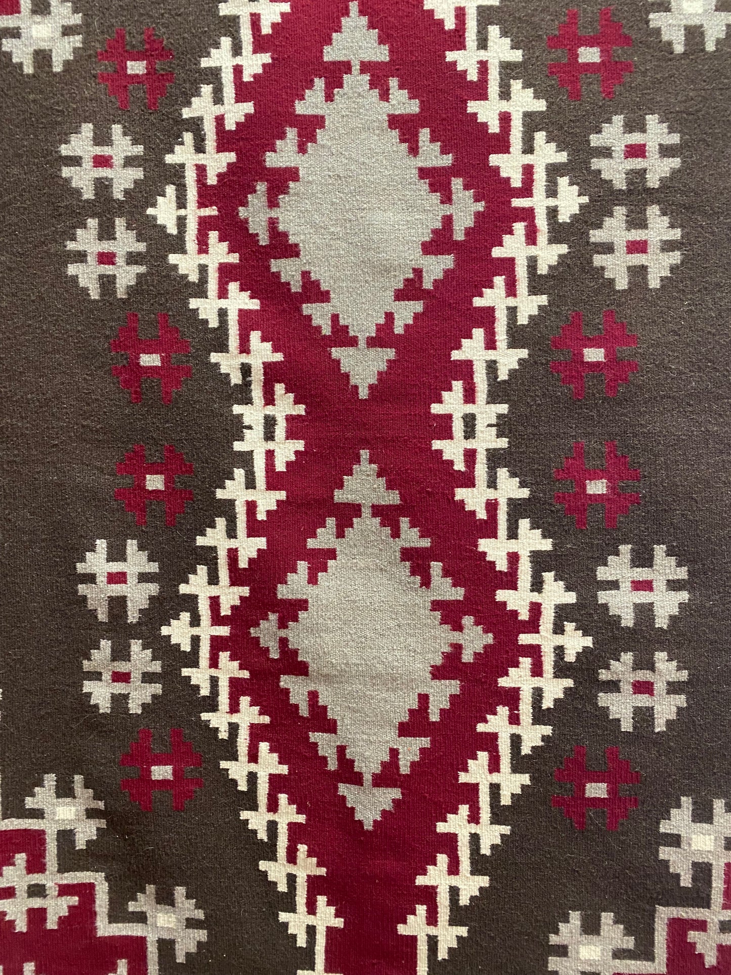 Ganado Navajo rug for sale, authentic navajo weaving, Elsie Tom Navajo rug, telluride furnishings, telluride art gallery