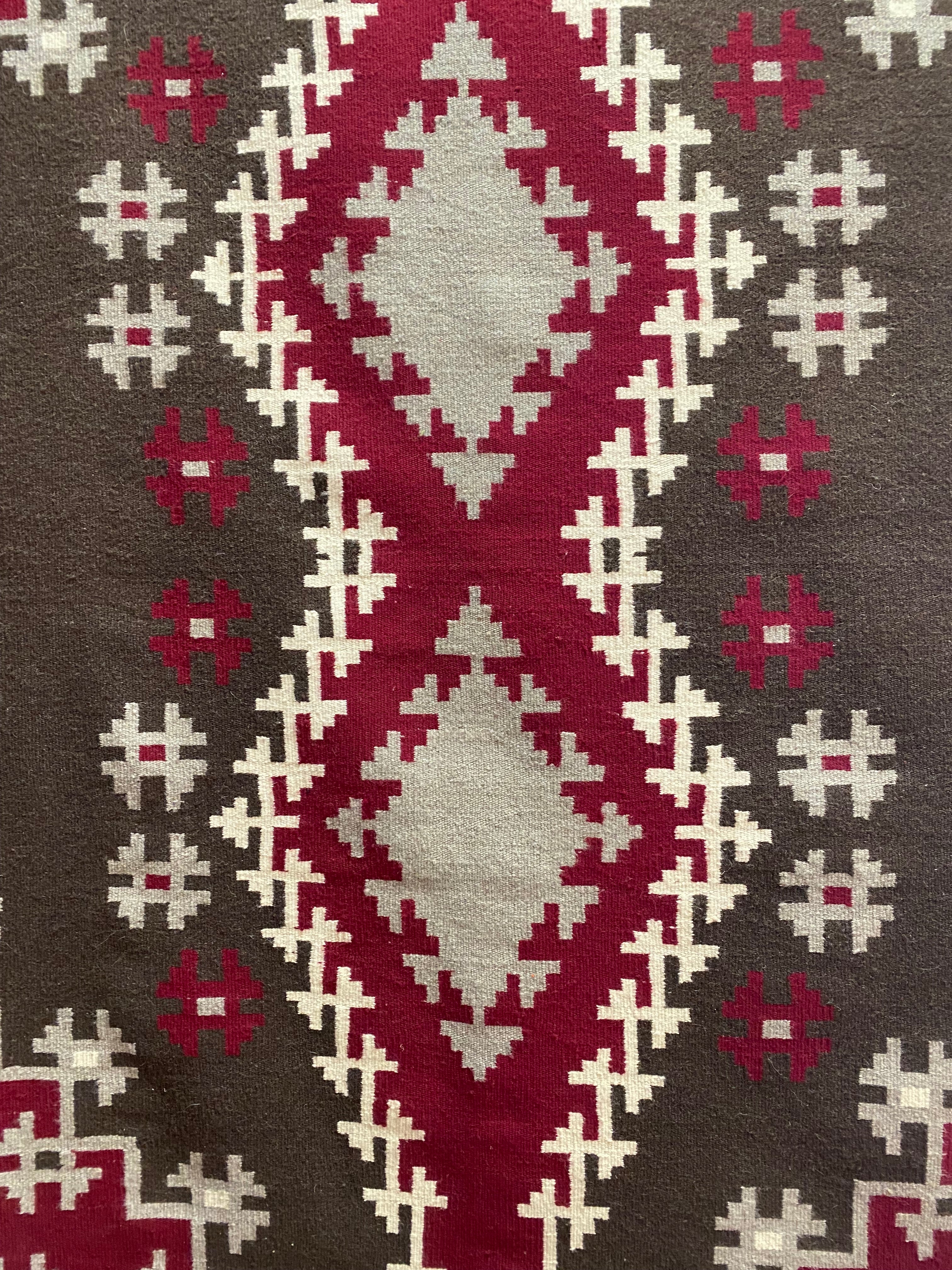 Ganado Navajo rug for sale, authentic navajo weaving, Elsie Tom Navajo rug, telluride furnishings, telluride art gallery