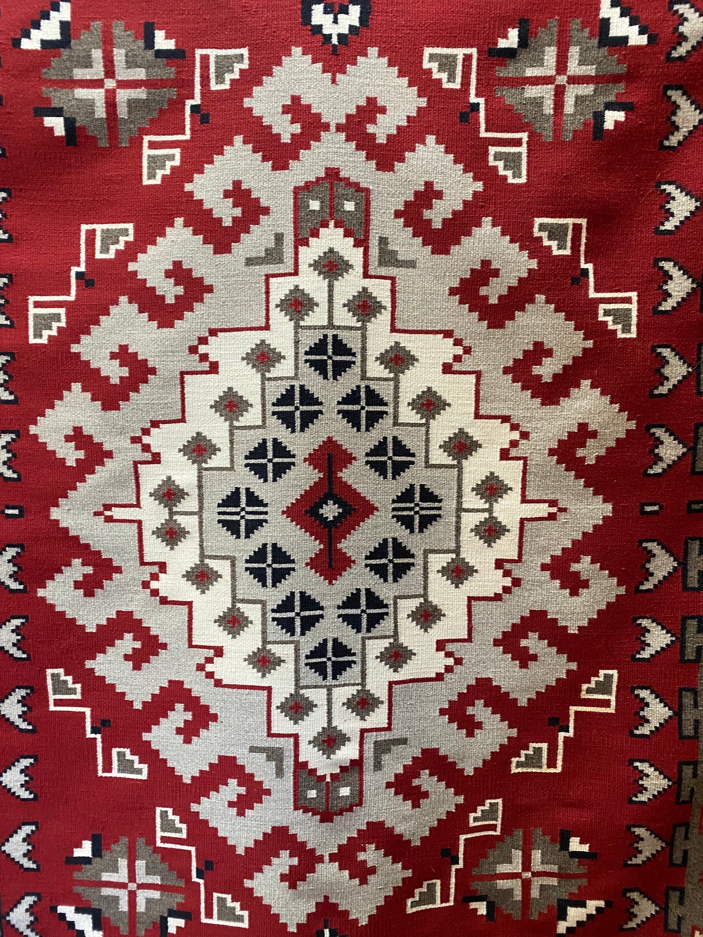Sadie Balone Authentic Navajo weaving for sale, Ganado Navajo weaving, navajo rug for sale, telluride furnishings, telluride gallery
