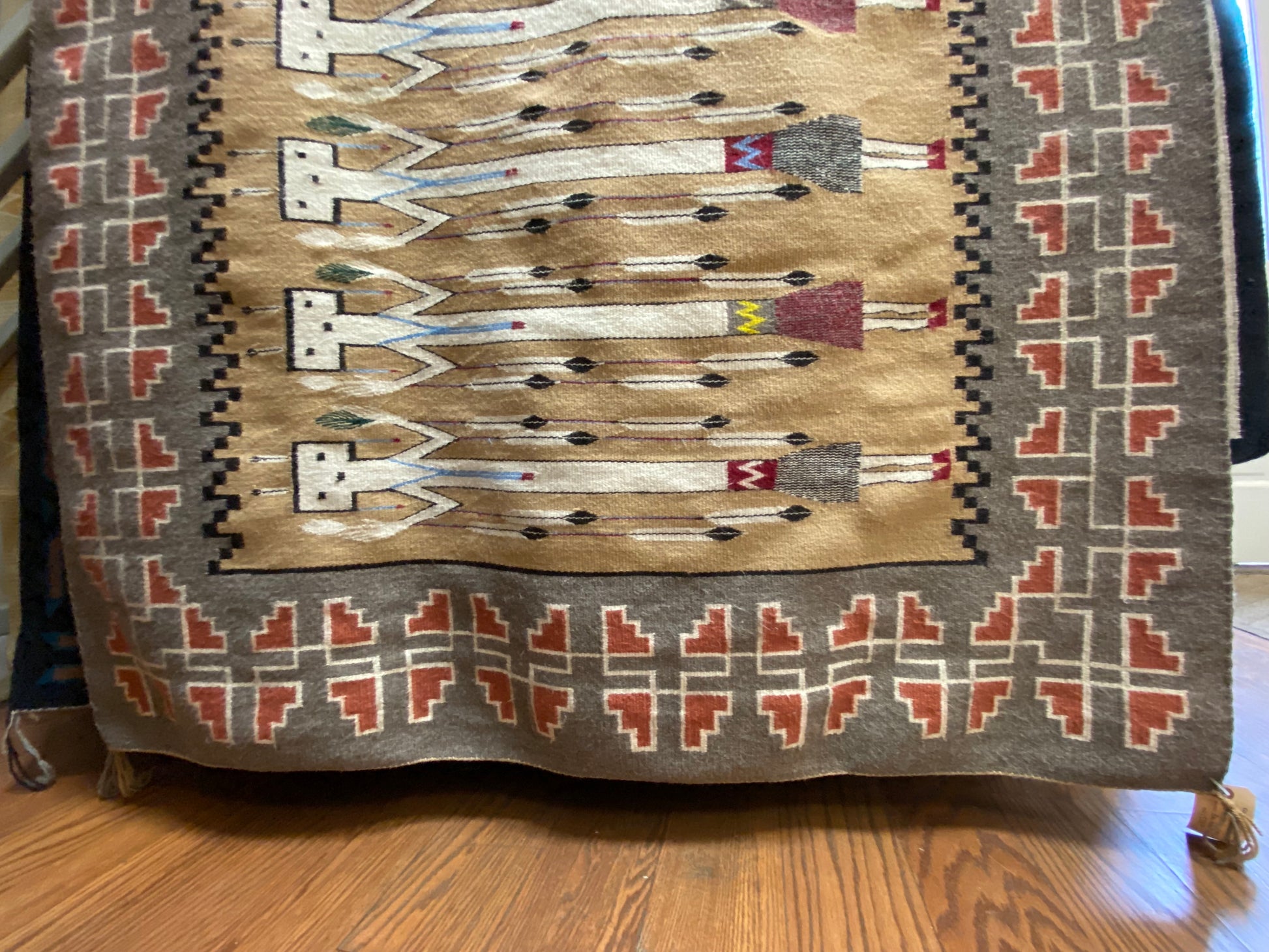navajo weaving for sale, navajo rug for sale, ason yellowhair weaving, telluride gallery
