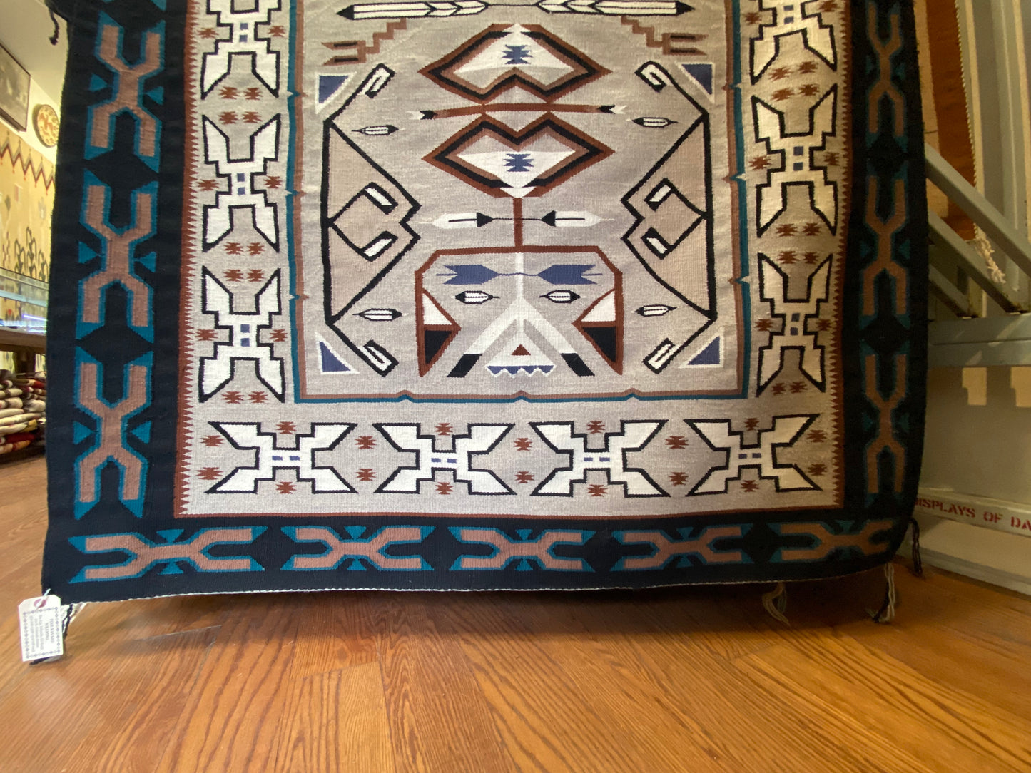 Authentic Navajo, Teec Nos Pos Navajo weaving, navajo rug for sale, telluride furnishings, telluride gallery