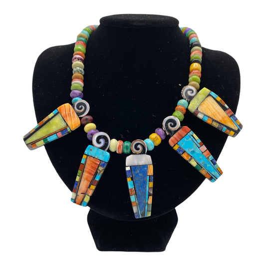 Mary Tafoya Santo Domingo Necklace