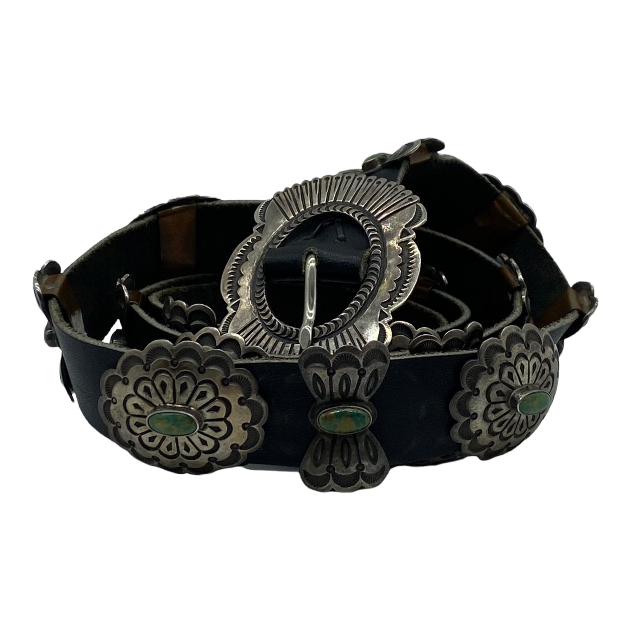 Randall Tom Navajo Concho Belt