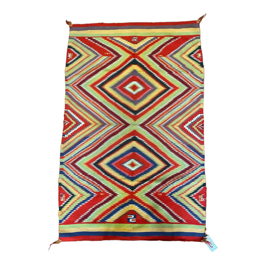 Navajo Germantown weaving, navajo rug for sale, antique navajo weaving, telluride furnishings, telluride art gallery