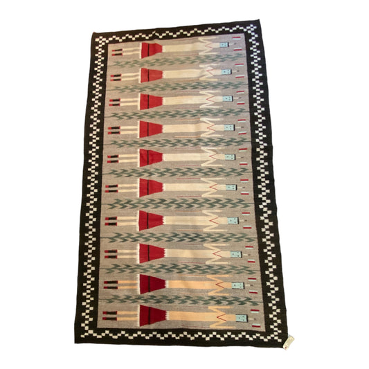 Vintage Yei and Corn - 57" x 100"