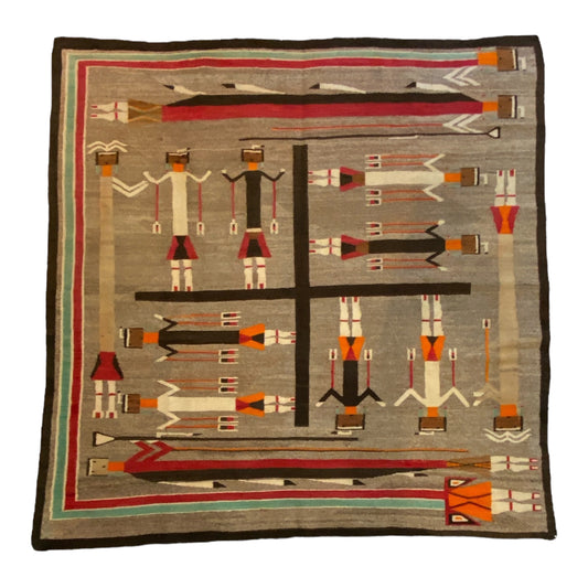 Vintage Sainpainting Yei - 67" x 67"