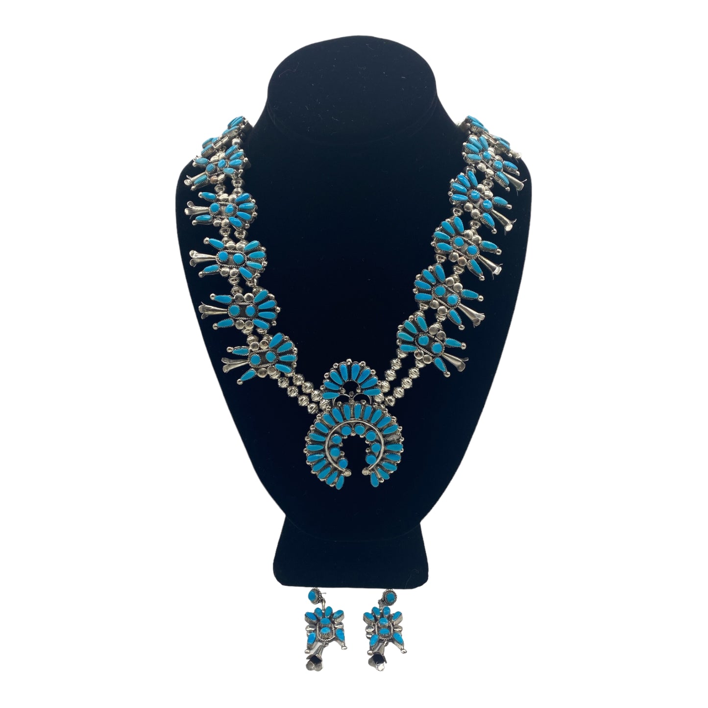 Zuni Necklace and Earring Set