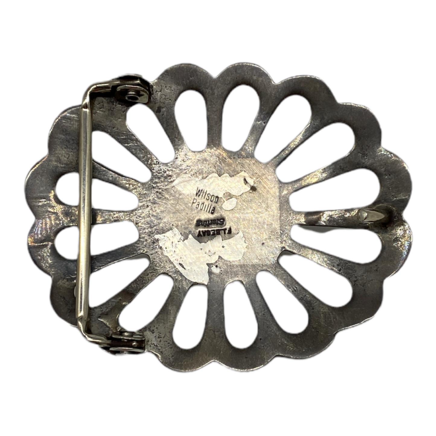 Wilson Padilla Navajo Sandcast Buckle