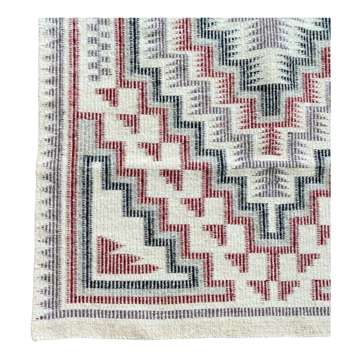 Coal Mine Mesa Raised Outline Weaving - 28" x 47"