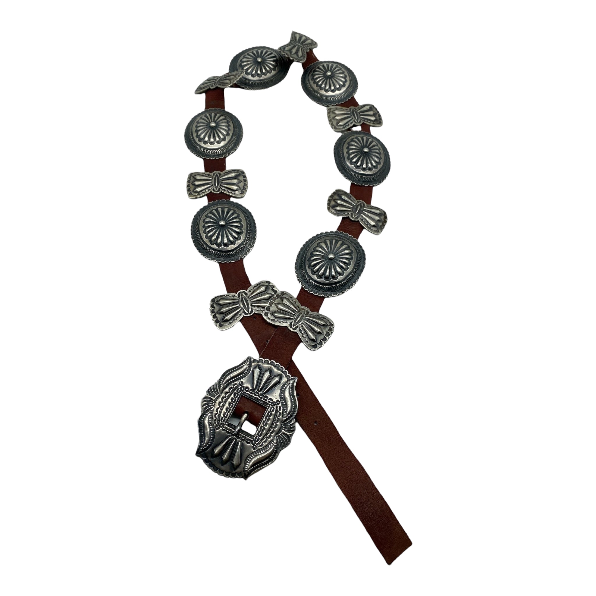 Harry Morgan Navajo Concho Belt