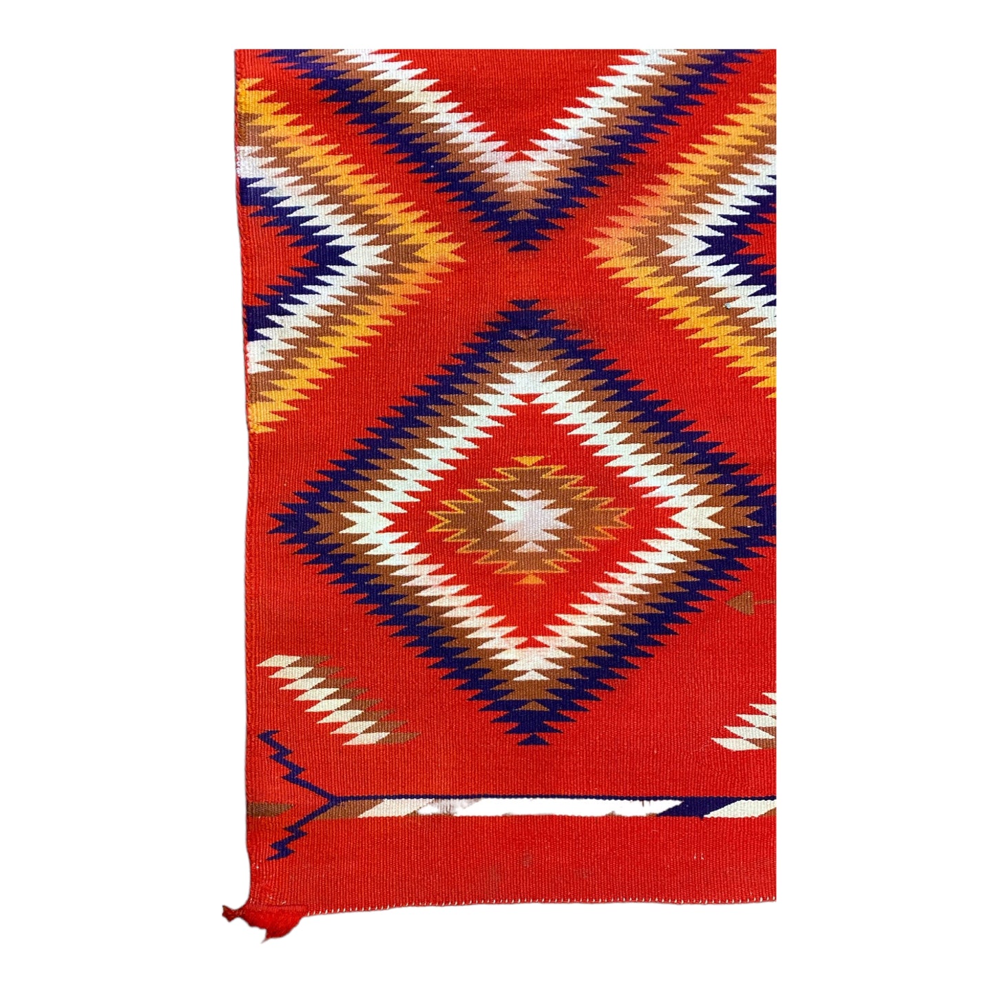 Antique Navajo Germantown Eye Dazzler Weaving, navajo rug for sale, authentic navajo weaving, telluride furnishings, telluride art gallery
