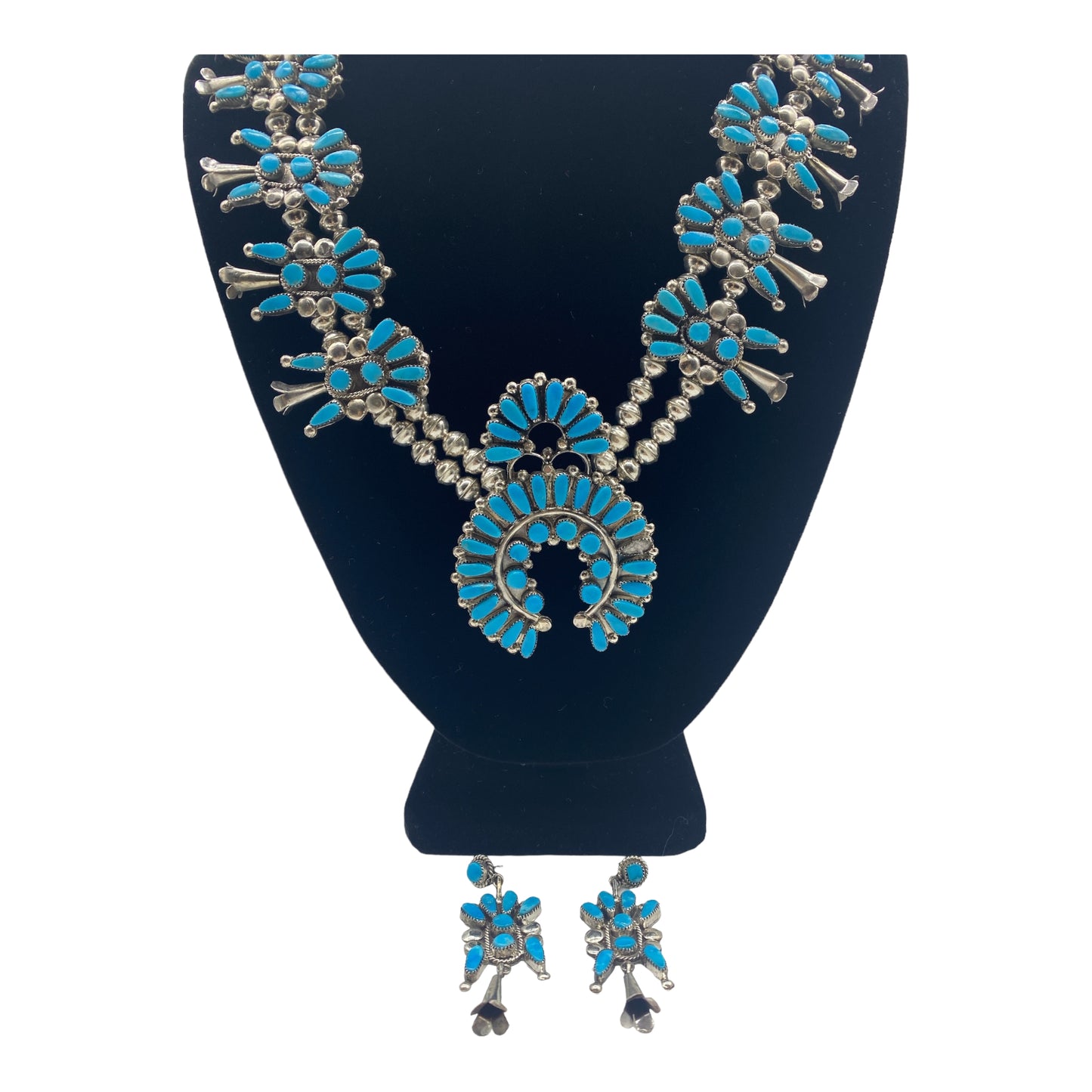 Zuni Necklace and Earring Set