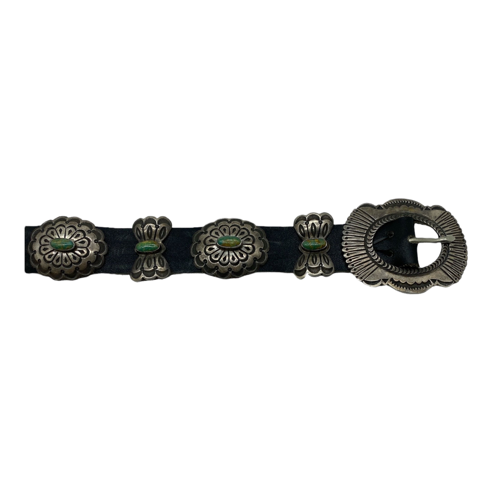 Randall Tom Navajo Concho Belt