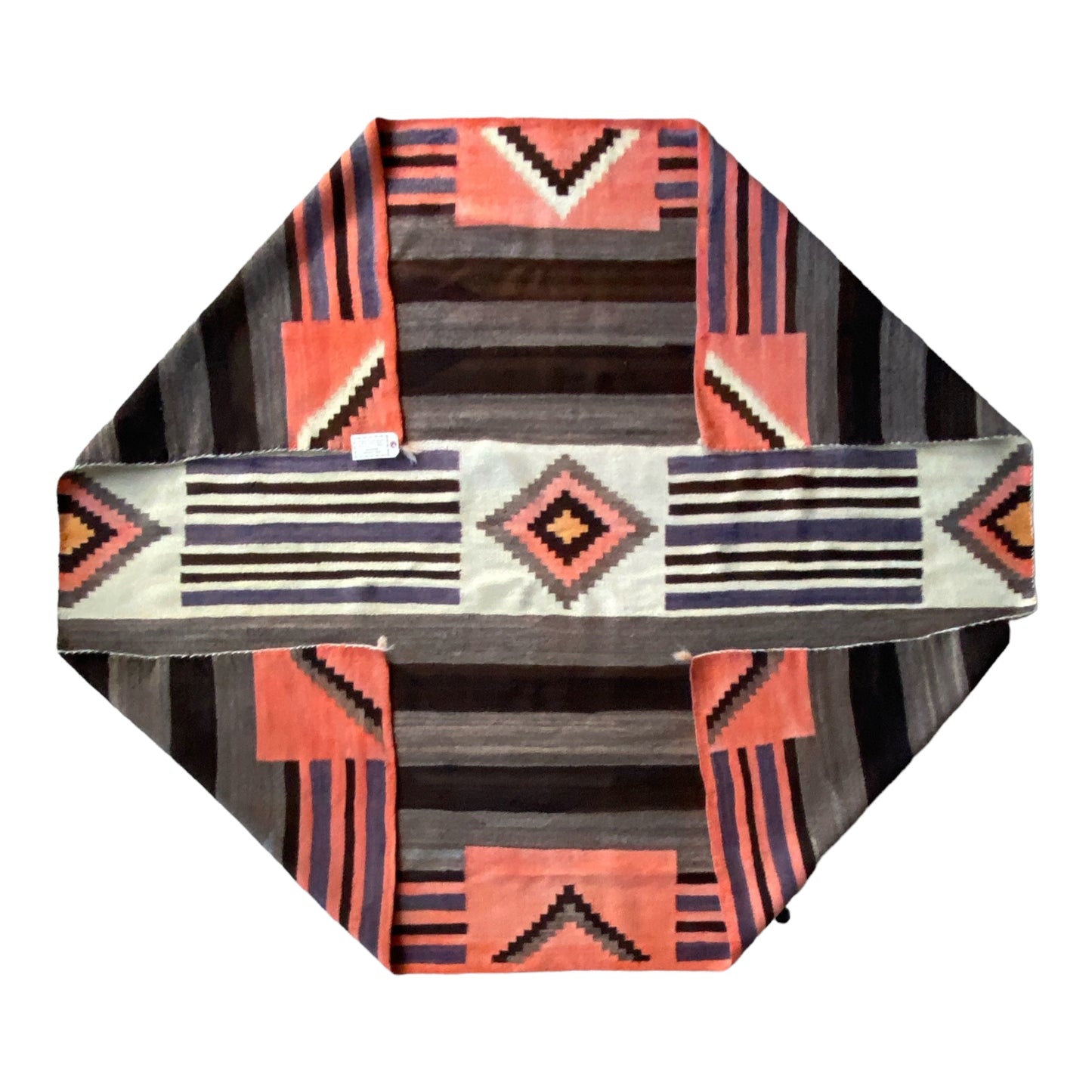 Antique 2nd/3rd Phase Chief's Blanket - 78" x 68.5"