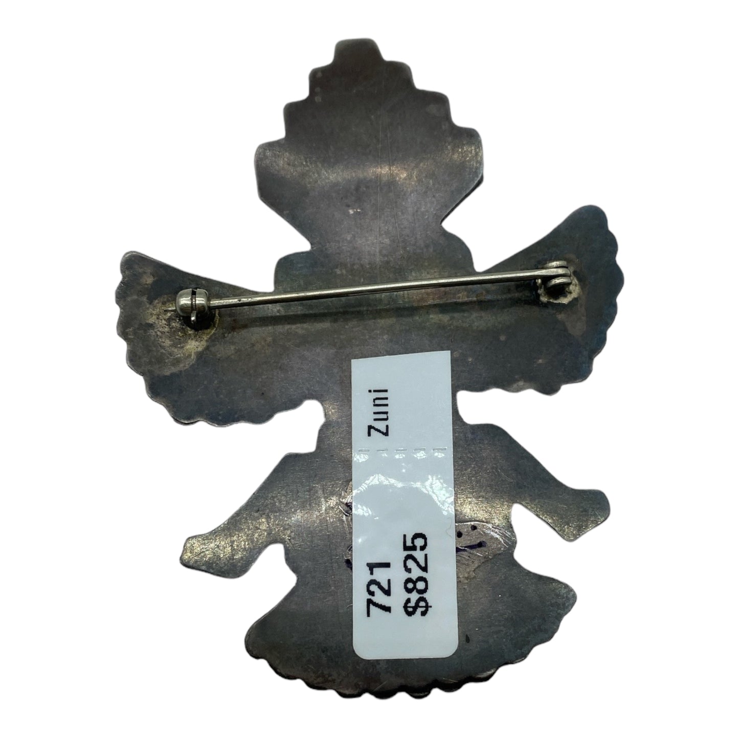 Vintage Zuni Inlay Pin