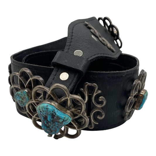 Vintage Navajo Concho Belt