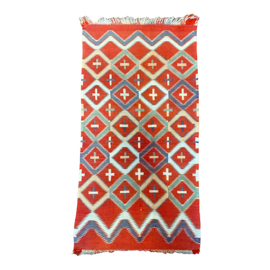 Antique Germantown Navajo Child's Blanket, navajo rug for sale, authentic navajo weaving, telluride furnishings, telluride art gallery