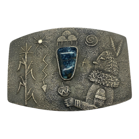 Lee Begay Tufa Cast Navajo Buckle