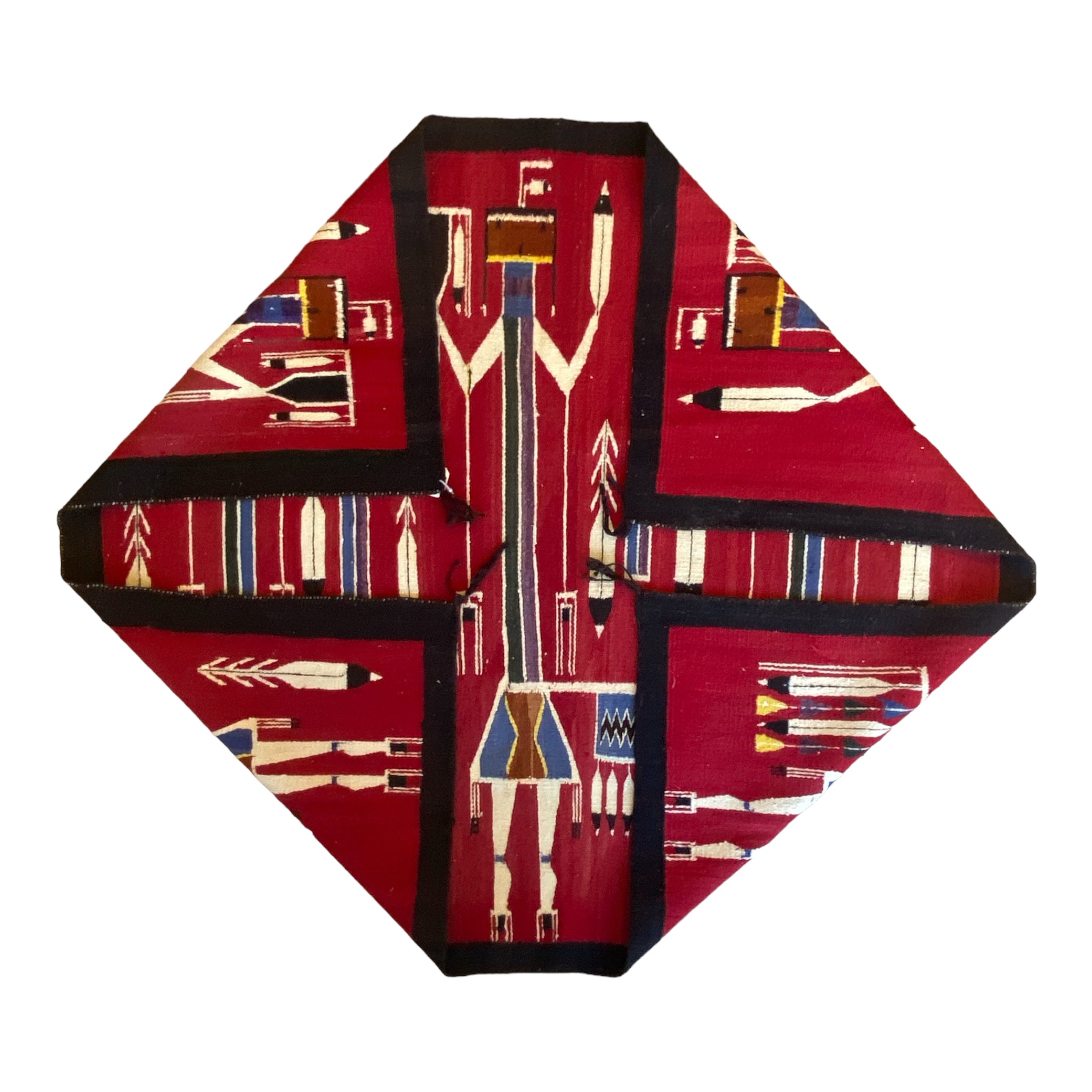 Navajo Yei Weaving, Navajo Rug for Sale, Southwestern rug, Vintage Navajo Weaving, Telluride, Native American Art for sale