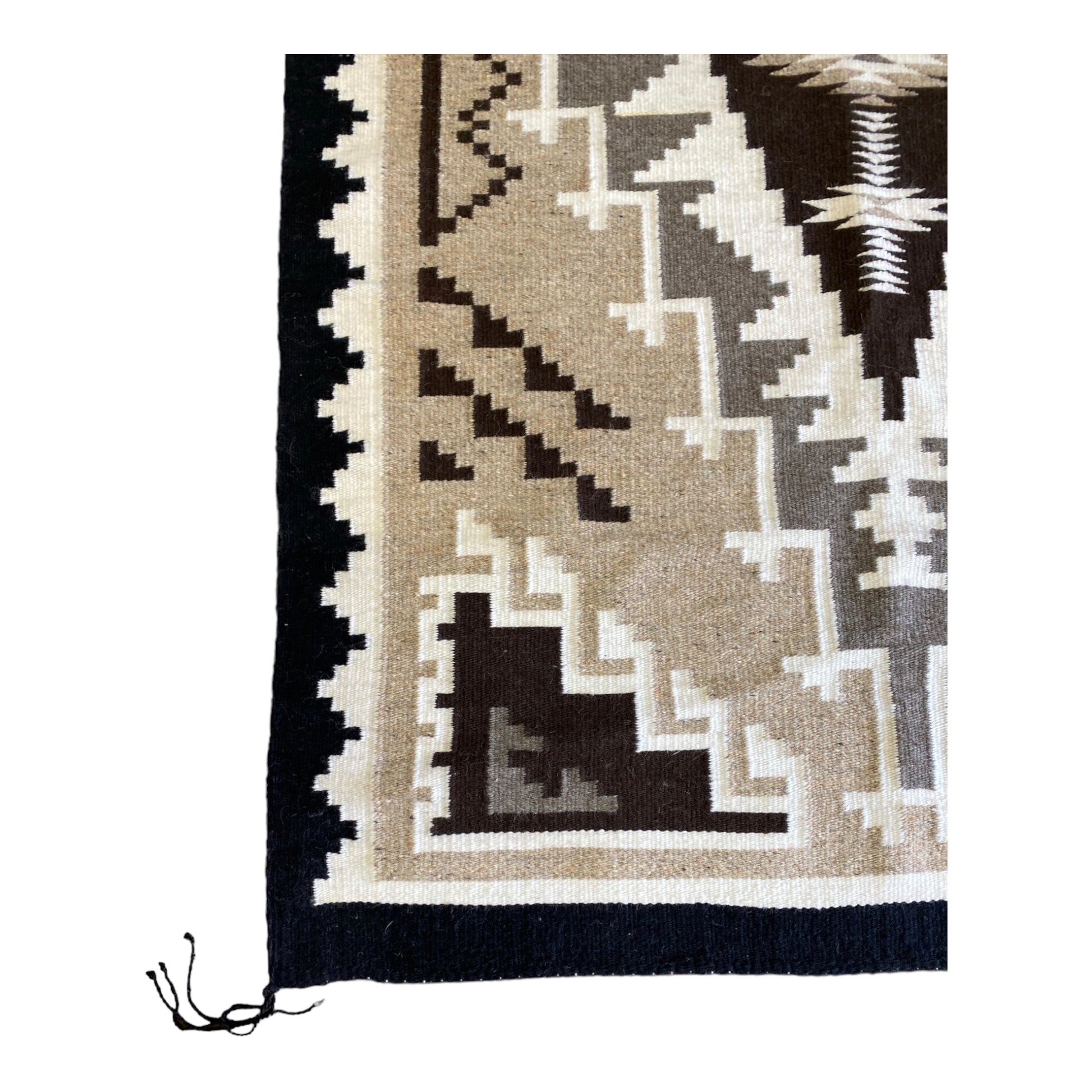 Two Grey Hills Navajo Weaving for sale, Navajo rug for sale, Native American Art, Southwestern art, Telluride