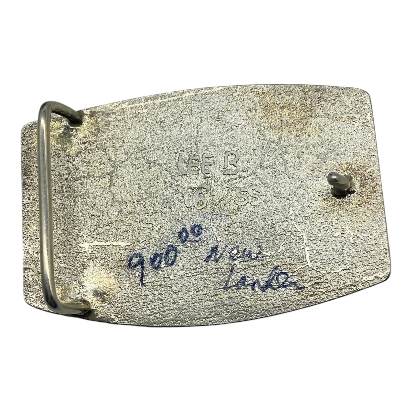 Lee Begay Tufa Cast Navajo Buckle