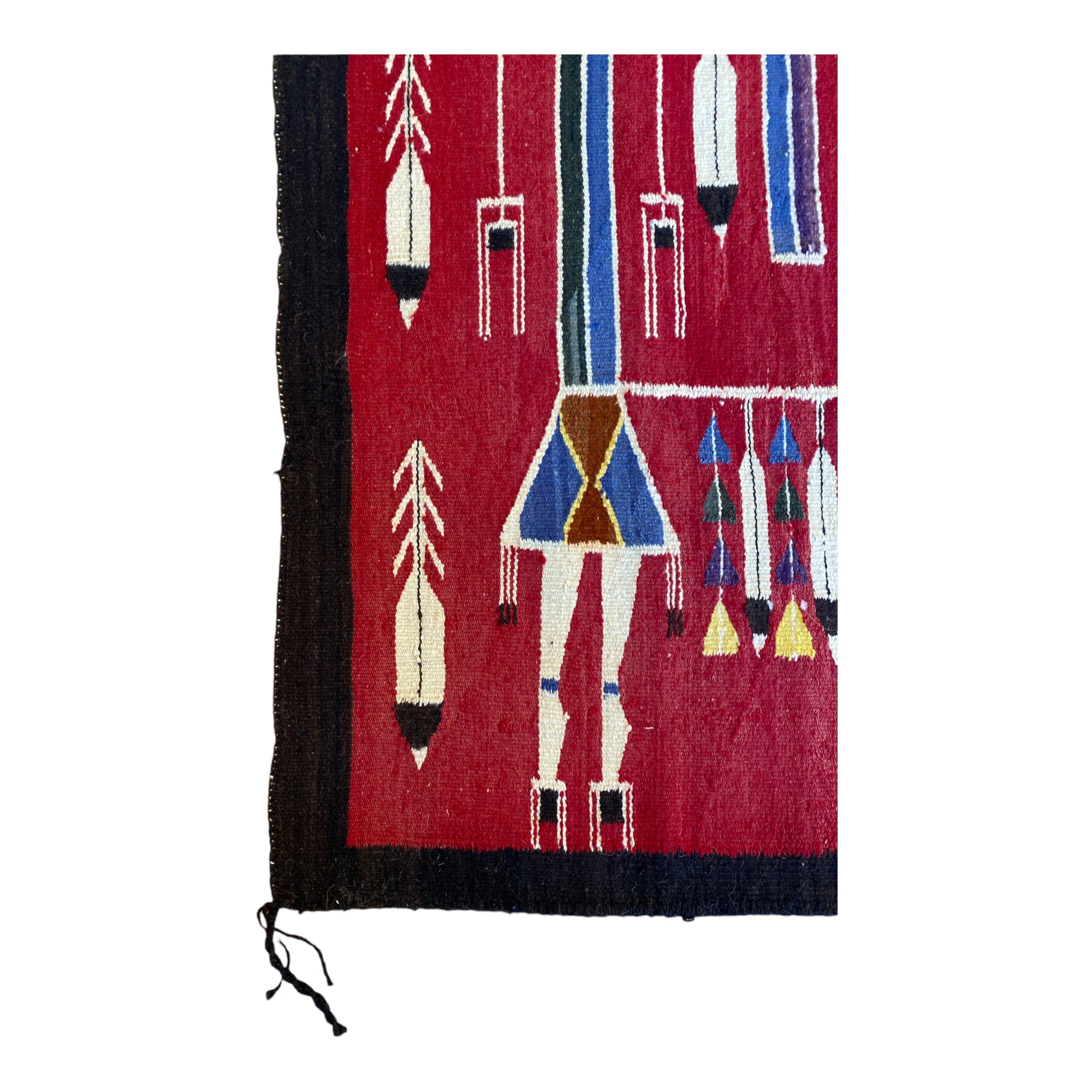 Navajo Yei Weaving, Navajo Rug for Sale, Southwestern rug, Vintage Navajo Weaving, Telluride, Native American Art for sale