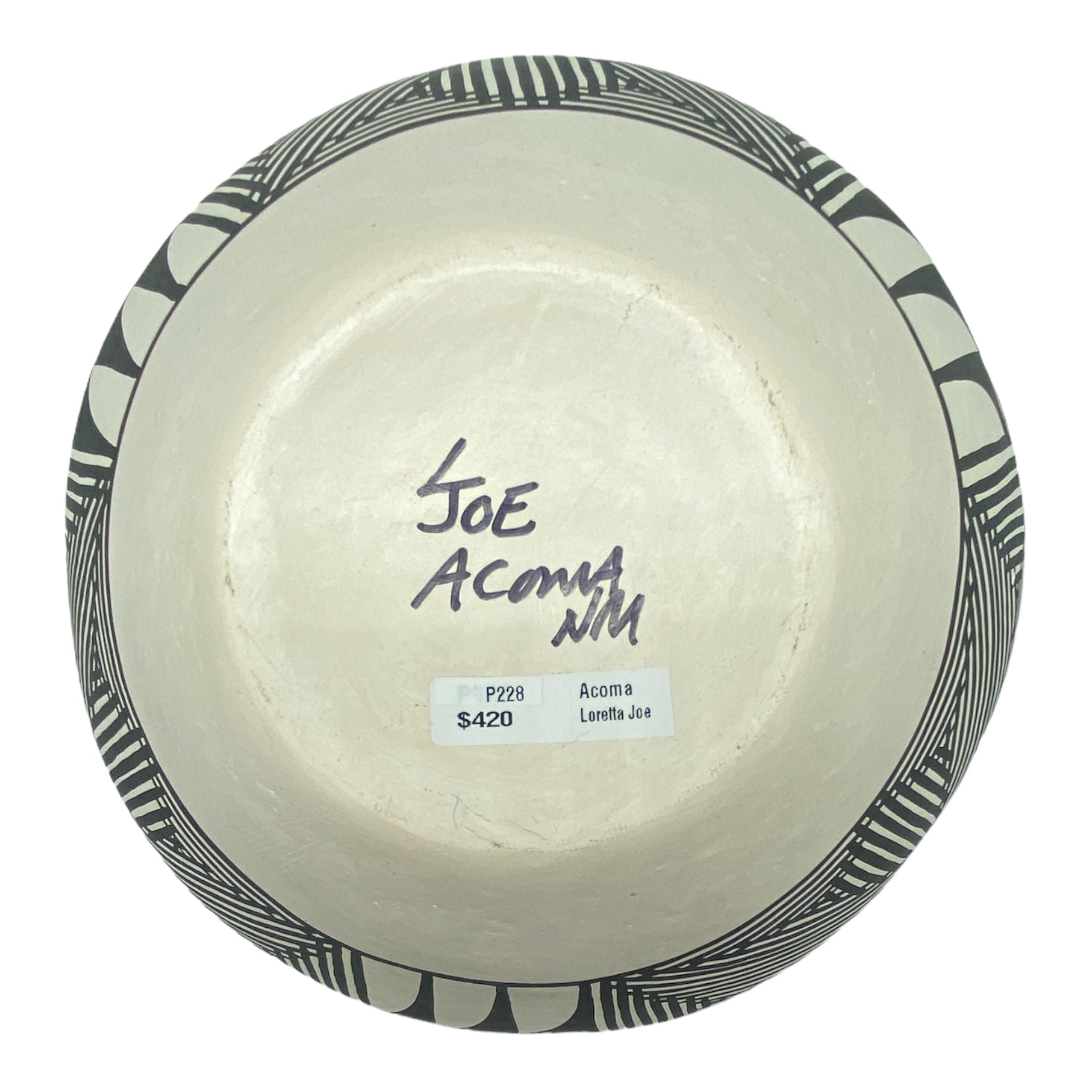 Loretta Joe Acoma Pottery
