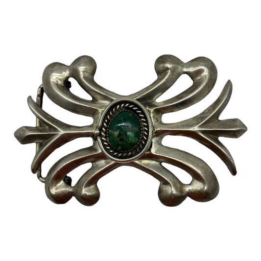 Harrison Bitsui - Navajo Sandcast Buckle