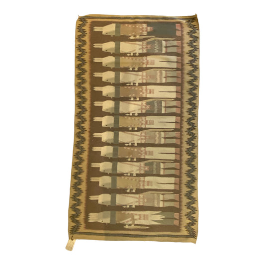 Vegetal Dye Yei Be Chai - 34" X 61"