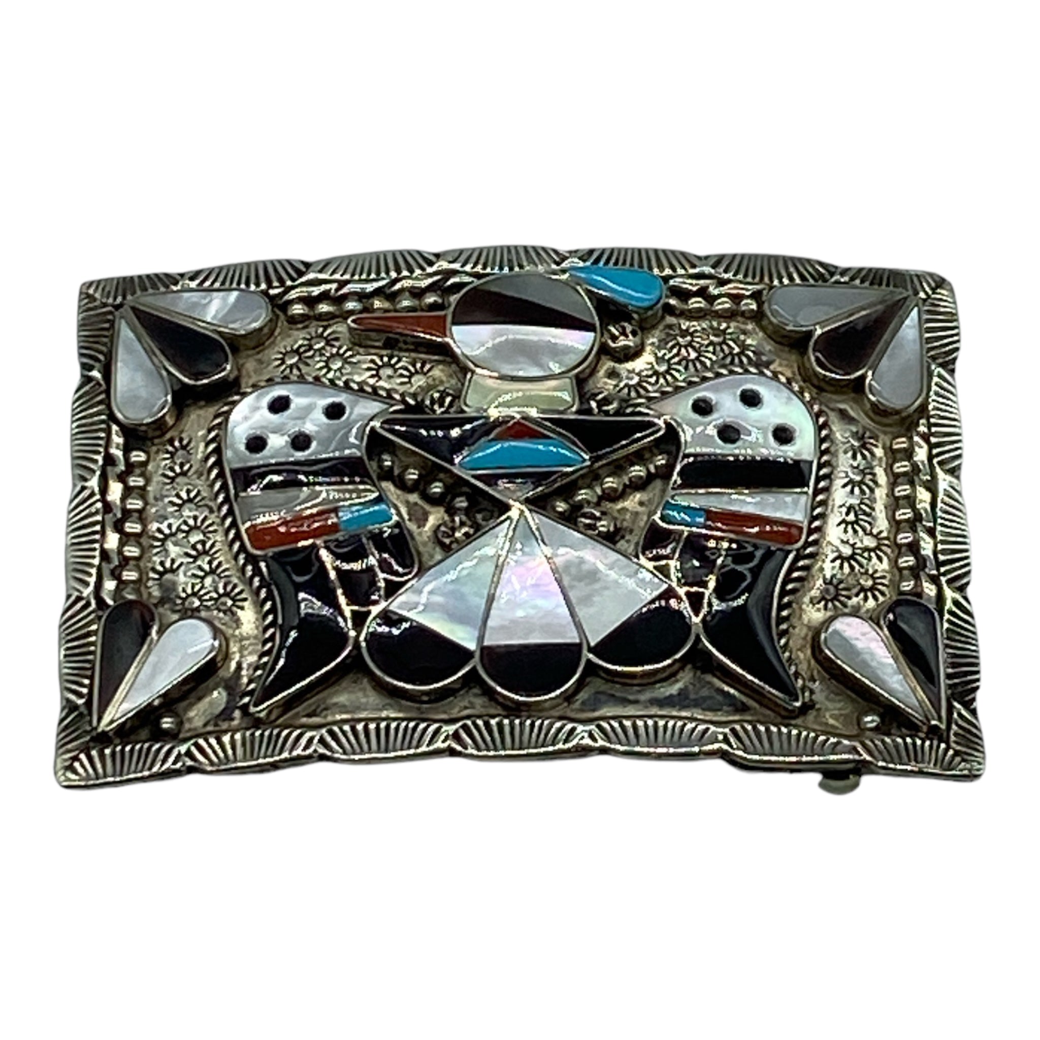 Bobby & Cora Shack Zuni Belt Buckle
