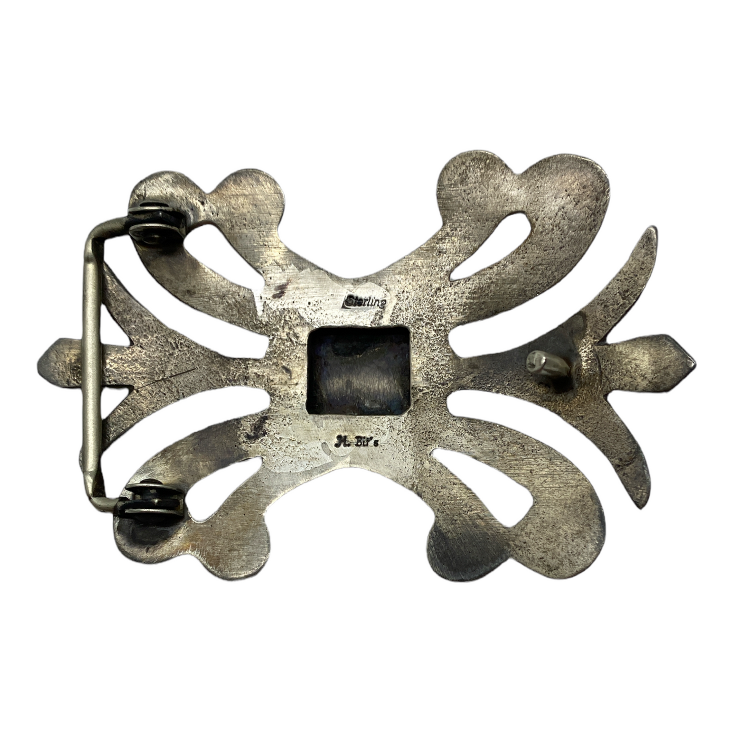 Harrison Bitsui - Navajo Sandcast Buckle