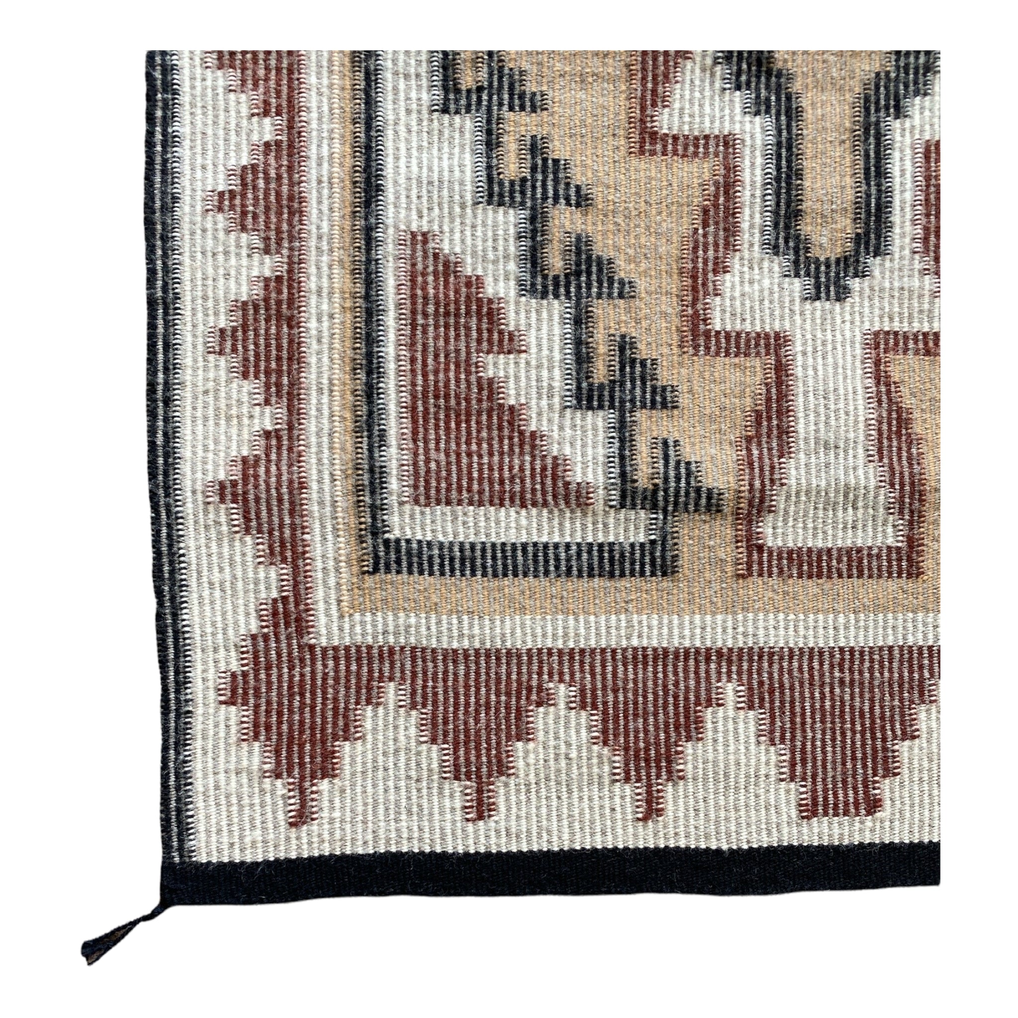 Coal Mine Mesa Raised Outline Weaving - 30" x 41"
