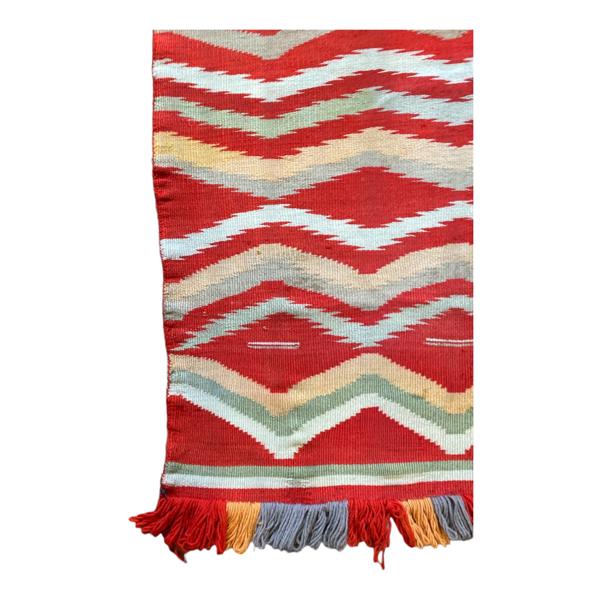Antique Navajo Germantown Child's Blanket Weaving, navajo rug for sale, authentic navajo weaving, telluride furnishings, telluride art gallery