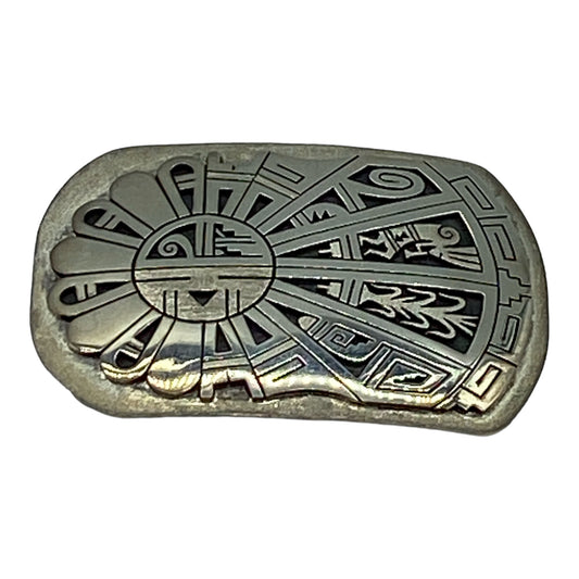 Berra Tawahongva Hopi Belt Buckle