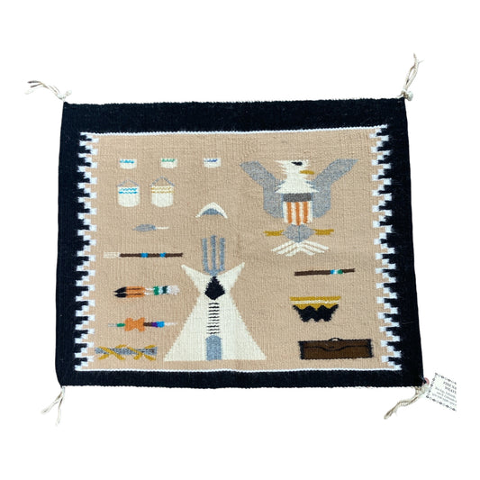 Peyote Pictorial Weaving - 18" x 22"