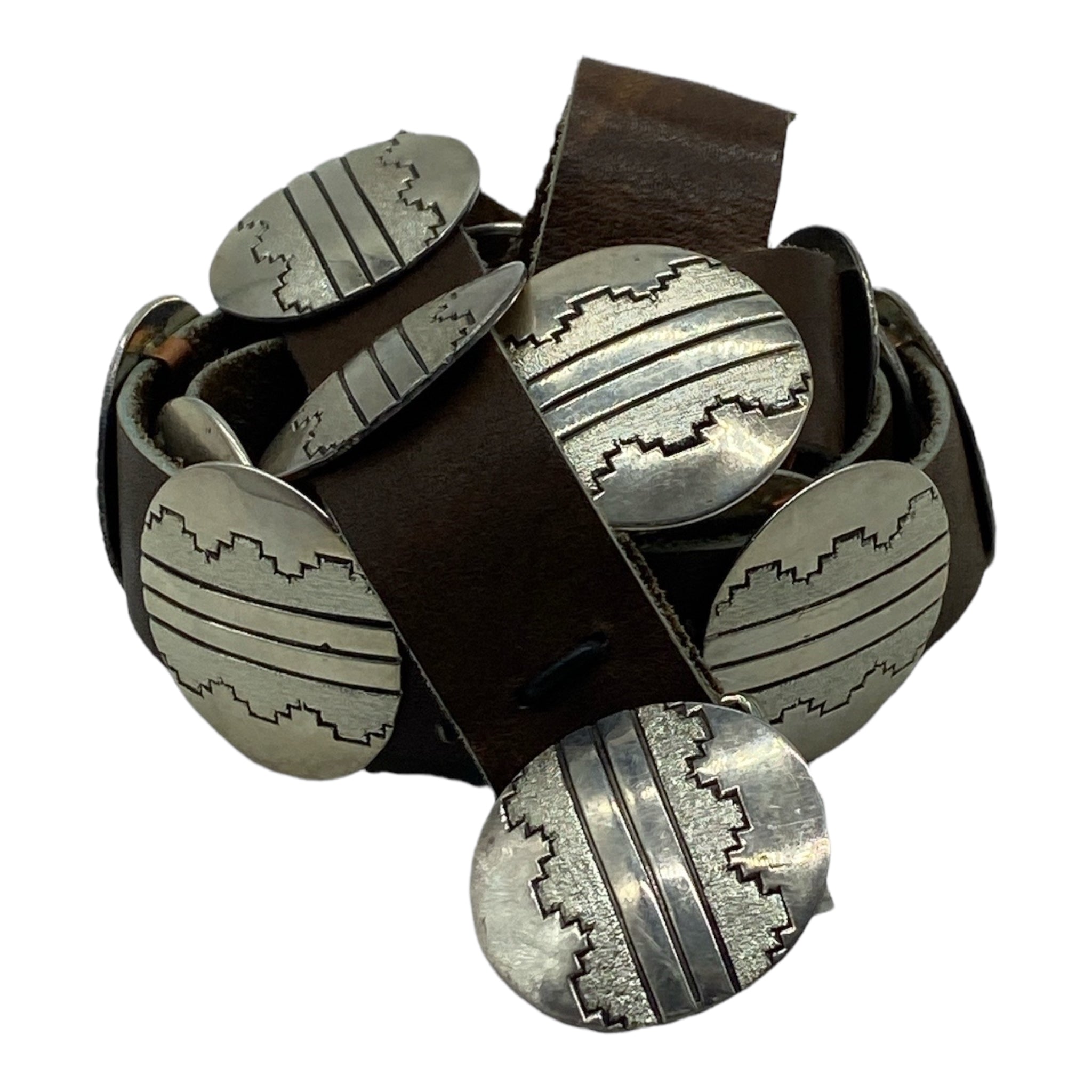 Gary Custer Navajo Concho Belt