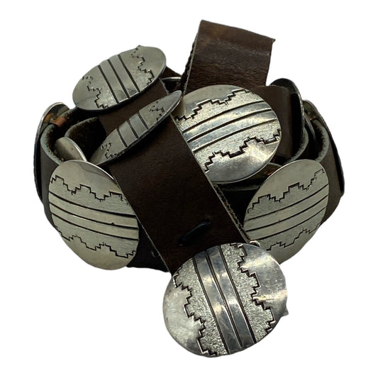 Gary Custer Navajo Concho Belt