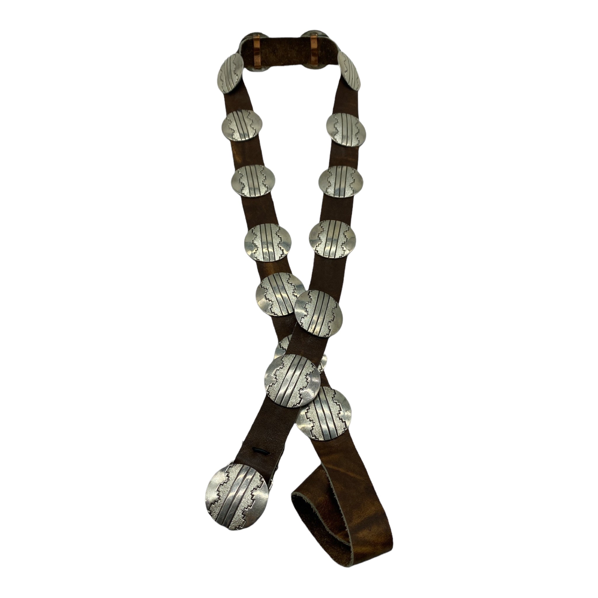 Gary Custer Navajo Concho Belt