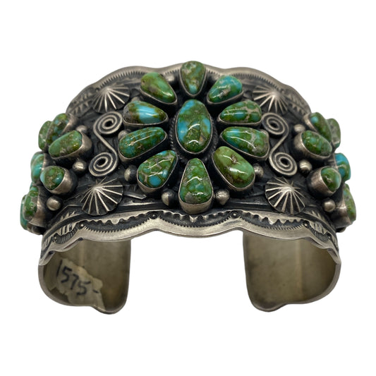 Darrell Cadman Navajo Cluster Bracelet
